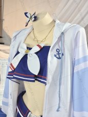 画像2: ウマ娘プリティーダービー 　ウマ娘　シュヴァルグラン　水着　コスプレ衣装（サンプル衣装制作完了） (2)