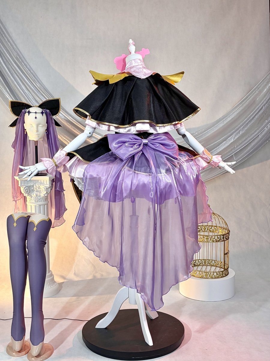 画像4: 名探偵プリキュア!　キュアアルカナ・シャドウ　森亜るるか　コスプレ衣装 (4)
