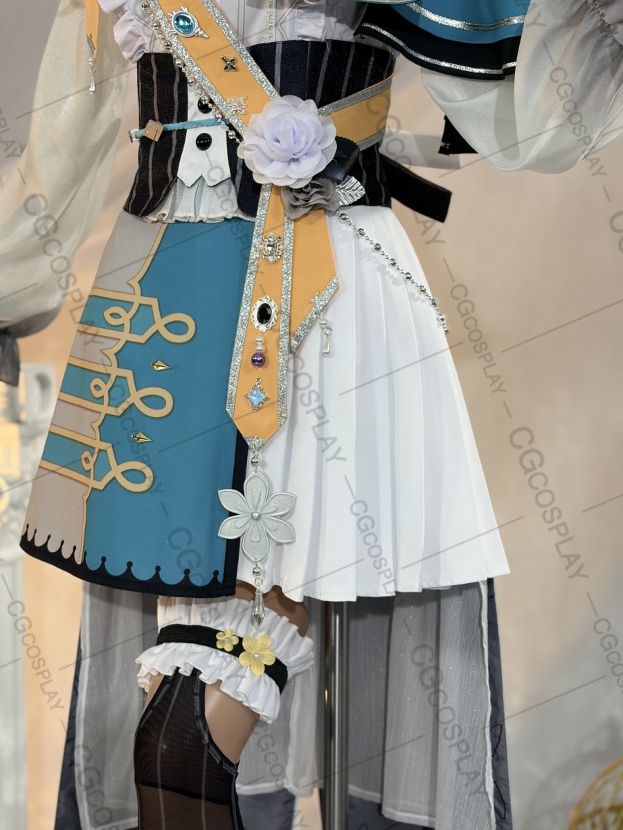 画像2: BanG Dream!（バンドリ！）　Pastel＊Palettes　譲れない信念　若宮イヴ　コスプレ衣装（サンプル衣装制作完了） (2)