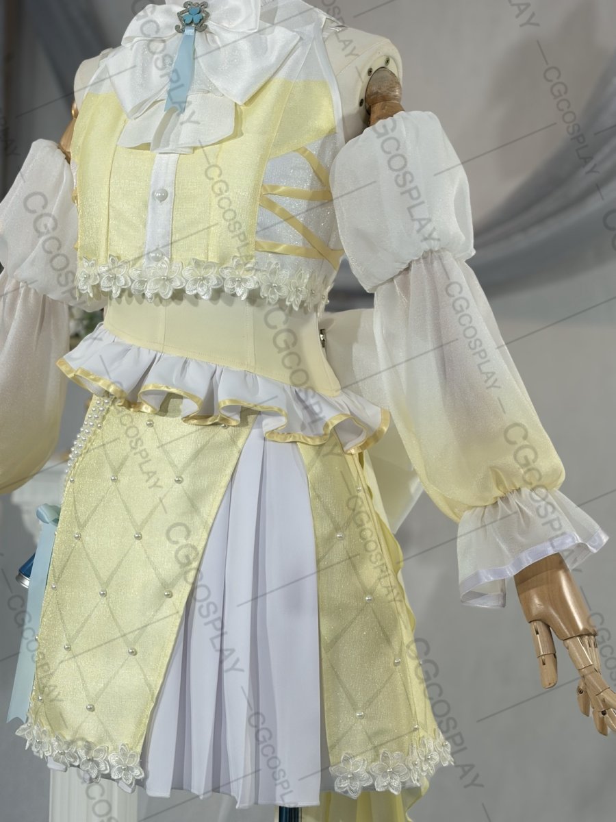 画像3: プロジェクトセカイ　カラフルステージ！　feat.　初音ミク　一緒に振り返りタイム　花里みのり　コスプレ衣装（サンプル衣装制作完了） (3)