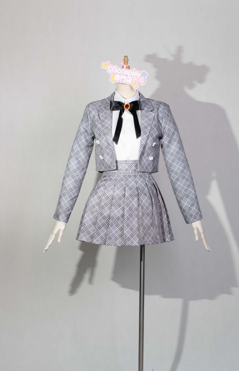 画像1: バーチャルYouTuber　Vtuber　ぶいすぽっ！　 Vspo！　蝶屋はなび　制服衣装　コスプレ衣装（サンプル衣装製作完了） (1)