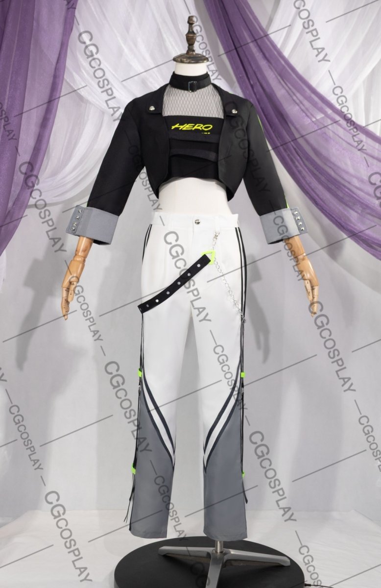 画像1: プロジェクトセカイ カラフルステージ！ feat. 初音ミク　衝動に身を任せて　日野森志歩　stir hearts performance　コスプレ衣装（サンプル衣装製作完了） (1)