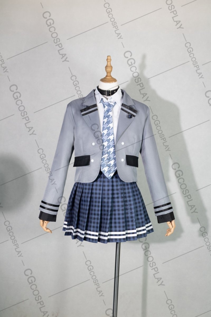 画像1: バーチャルYouTuber　VTuber　ぶいすぽっ！ 一ノ瀬うるは　制服　コスプレ衣装 (1)