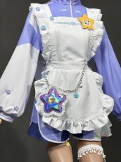 画像3: バーチャルYouTuber　Vtuber　ジャージメイド衣装　新衣装　樋口楓　コスプレ衣装（開発決定） (3)