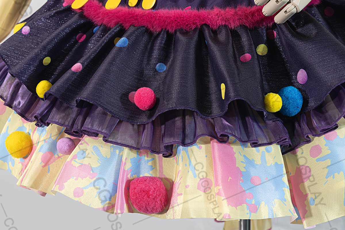 画像2: BanG Dream!（バンドリ）　Poppin'Party　10周年衣装　戸山香澄　コスプレ衣装（サンプル衣装製作完了） (2)