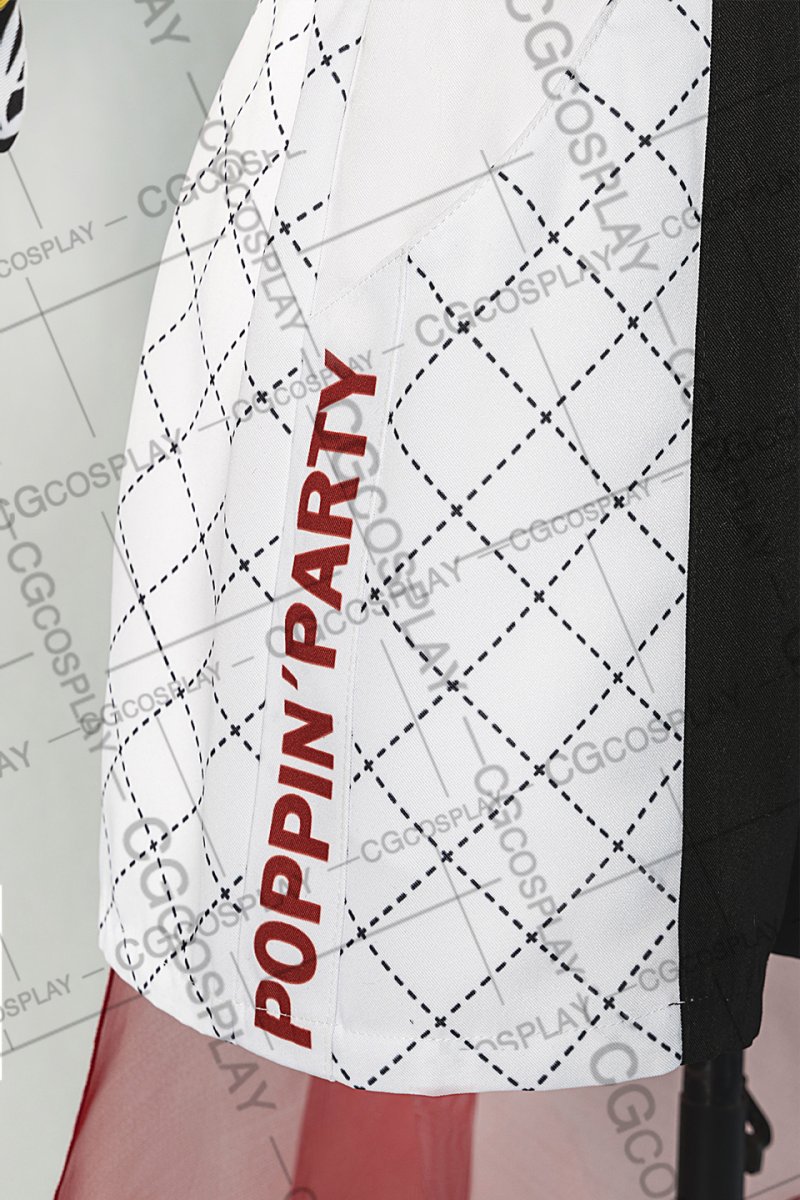 画像2: BanG Dream!(バンドリ!) Poppin'Party×MyGO!!!!! 合同ライブ衣装 戸山香澄 コスプレ衣装(サンプル衣装制作完了) (2)
