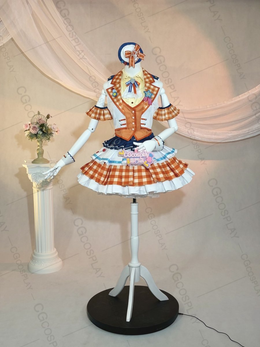 画像1: BanG Dream!（バンドリ！）　poppin'party　シーズン3衣装　戸山香澄　コスプレ衣装（サンプル衣装制作完了） (1)