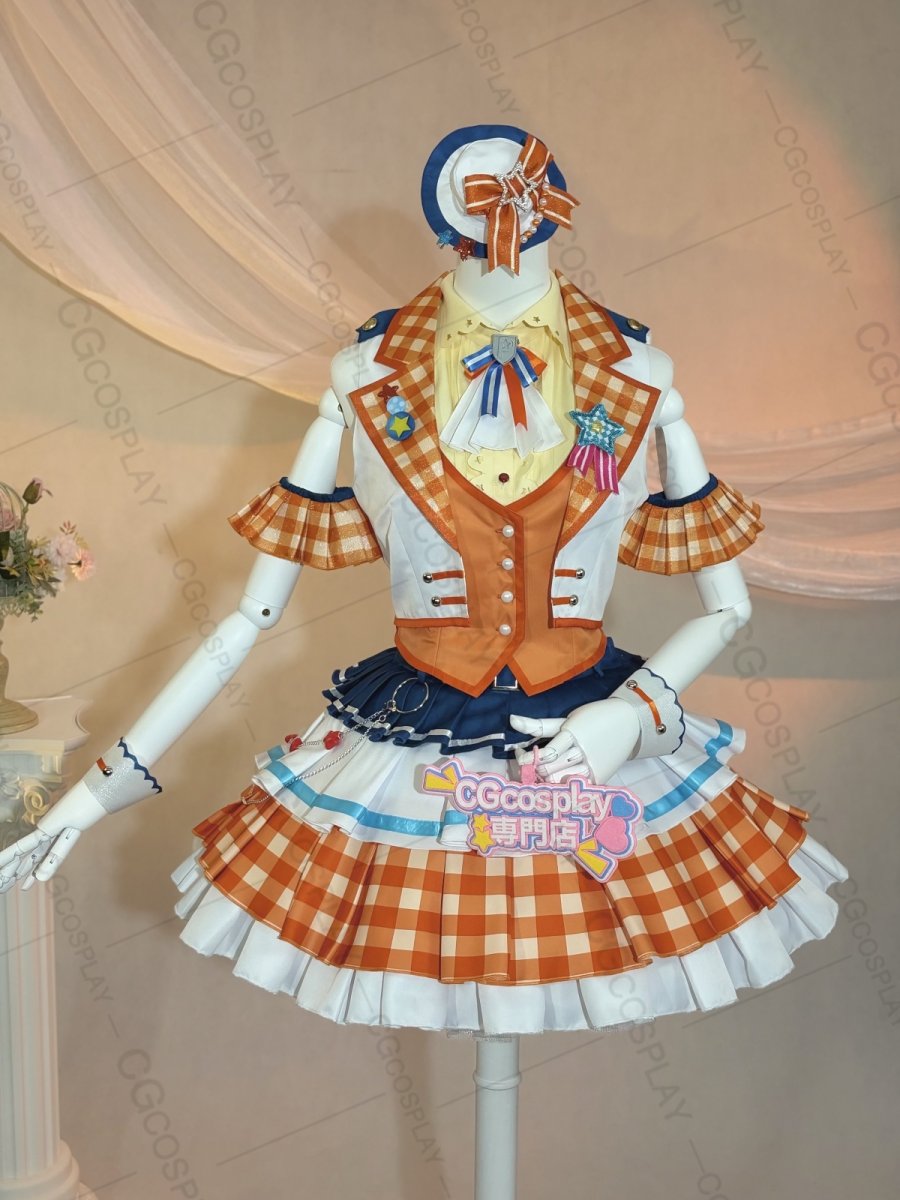 画像2: BanG Dream!（バンドリ！）　poppin'party　シーズン3衣装　戸山香澄　コスプレ衣装（サンプル衣装制作完了） (2)