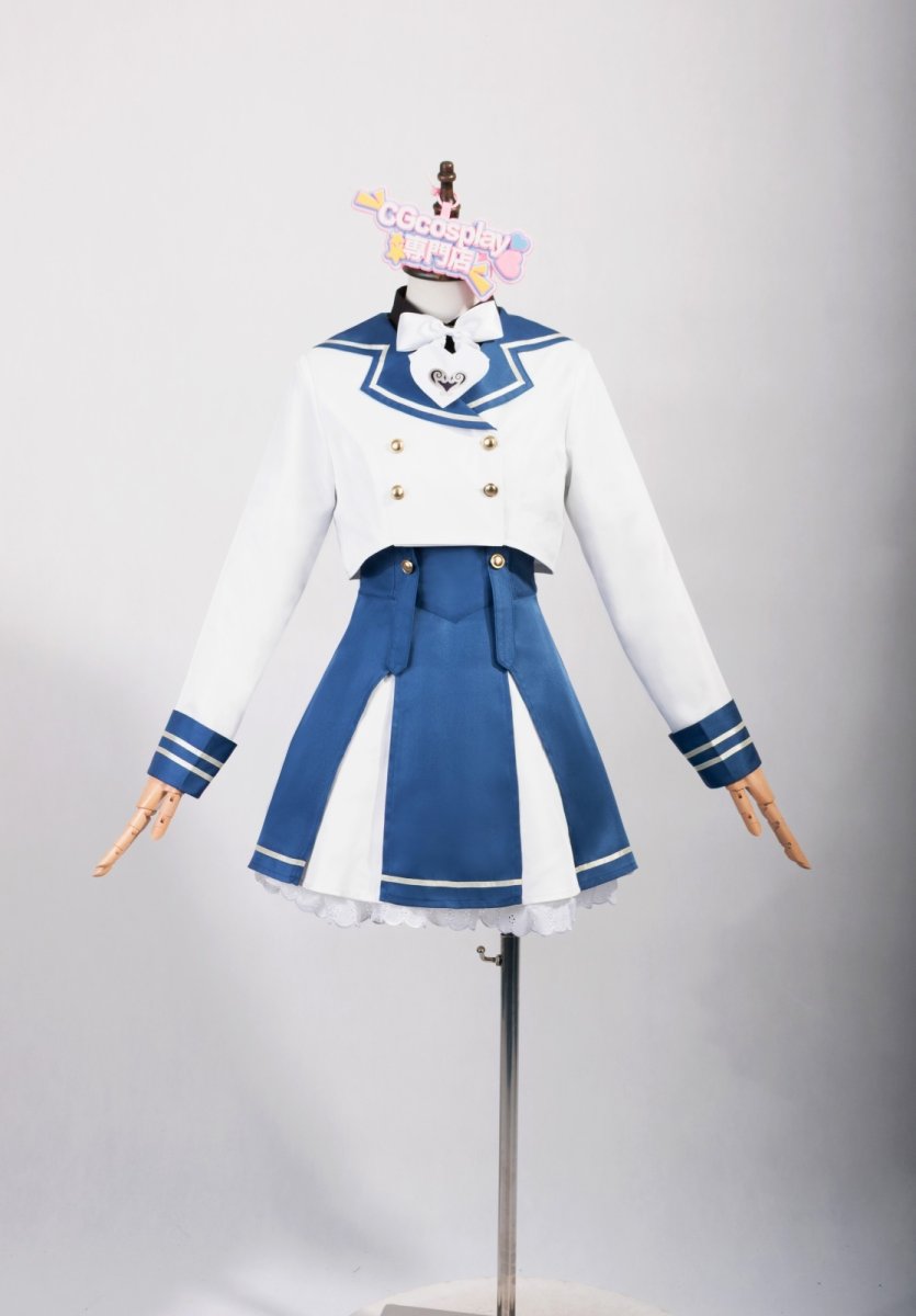 画像1: バーチャルYouTuber　Vtuber　 ぶいすぽっ！　 VSPO!　英リサ　制服衣装　コスプレ衣装（サンプル衣装制作完了） (1)