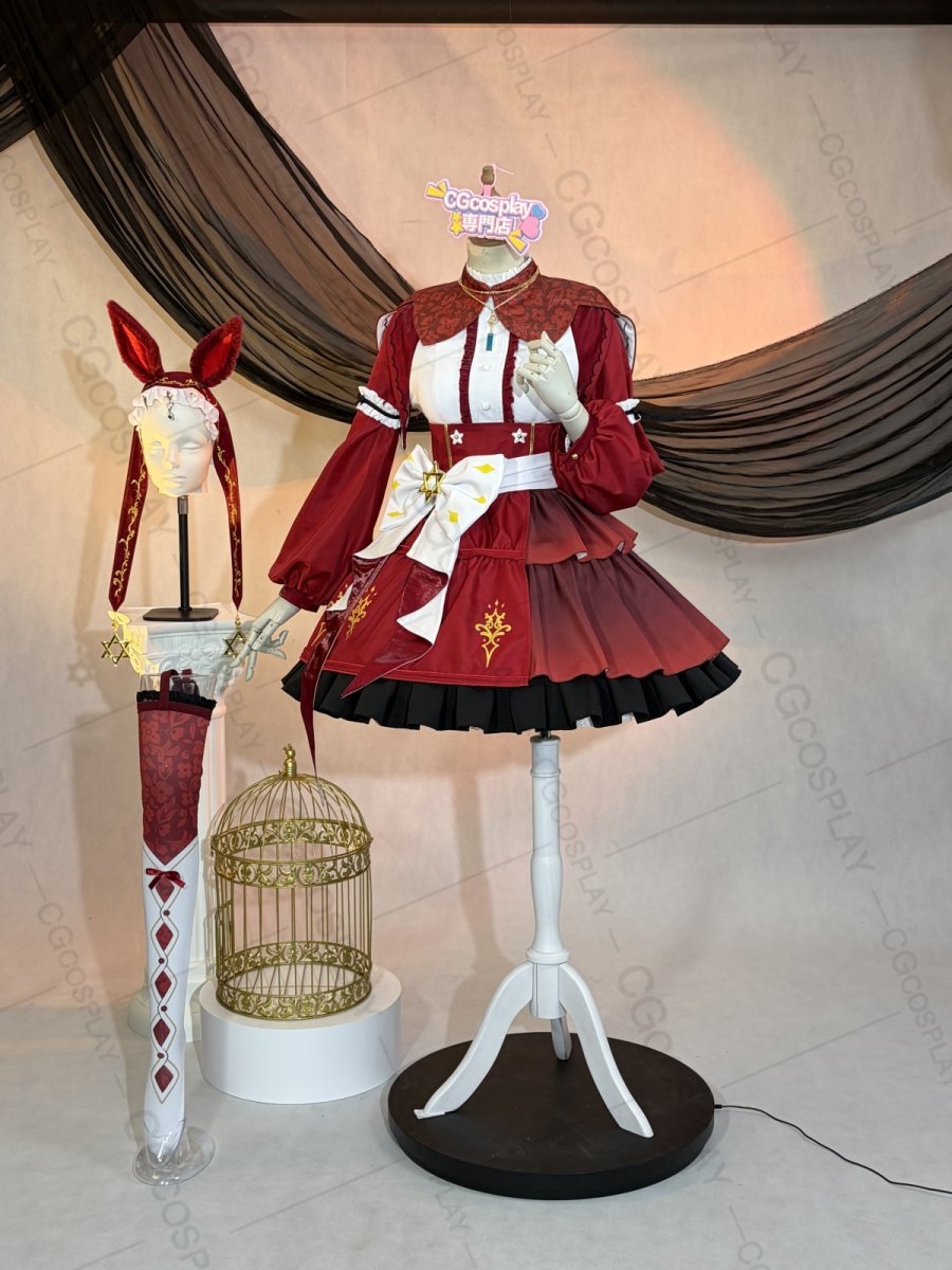 画像1: ウマ娘プリティーダービー　ウマ娘　レッドディザイア　勝負服　コスプレ衣装（サンプル衣装制作完了） (1)