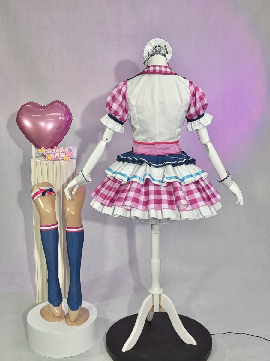 画像2: BanG Dream!（バンドリ！）　poppin'party　シーズン3衣装　牛込りみ　コスプレ衣装（サンプル衣装制作完了） (2)