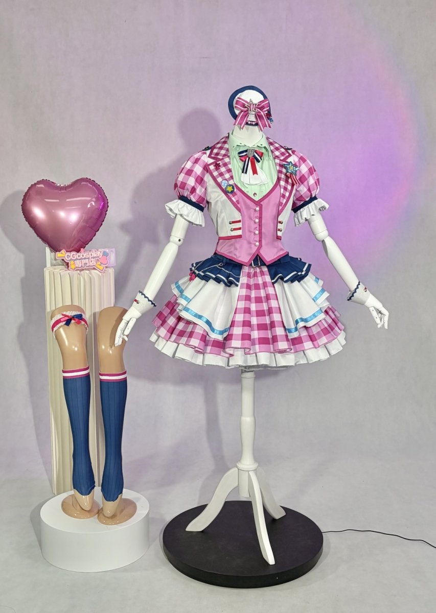 画像1: BanG Dream!（バンドリ！）　poppin'party　シーズン3衣装　牛込りみ　コスプレ衣装（サンプル衣装制作完了） (1)