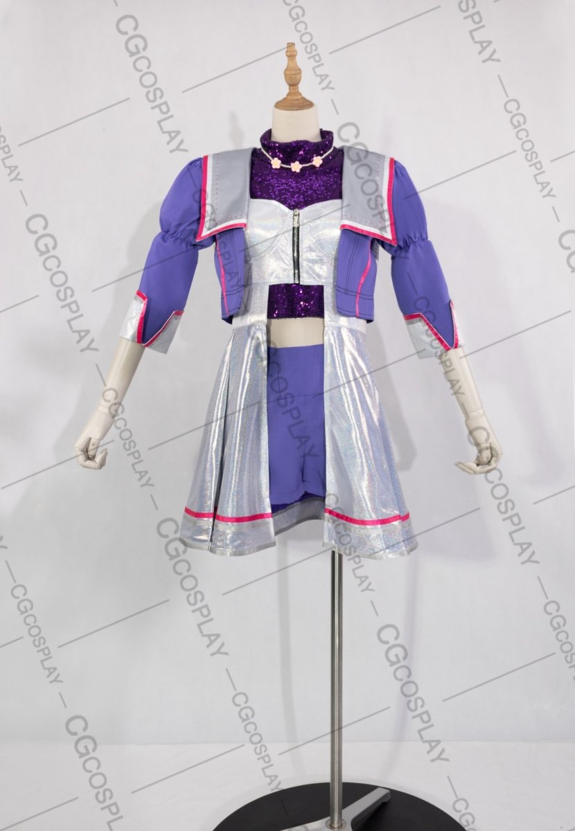 画像1: 学園アイドルマスター　学マス　雨上がりのアイリス　花海咲季 　コスプレ衣装（（サンプル衣装制作完了） (1)