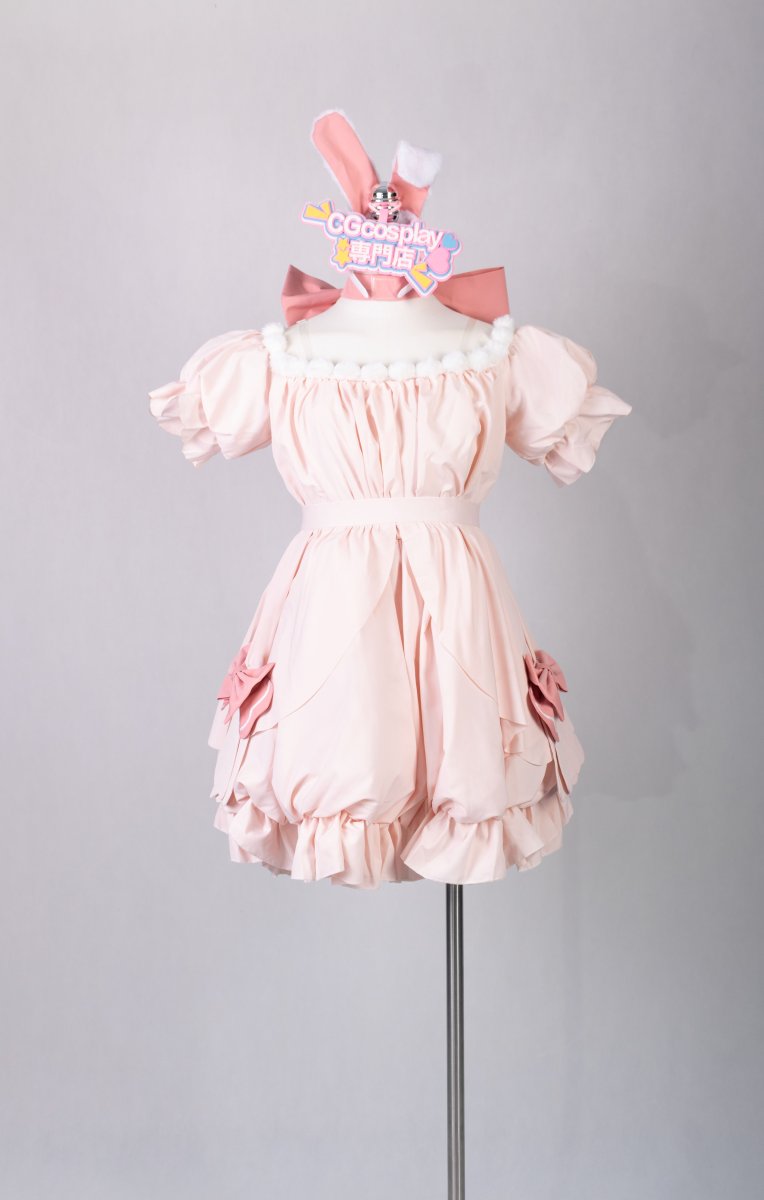 画像1: 学園アイドルマスター　学マス　GiGO POP UP STORE　Lady Rabbit　花海咲季　コスプレ衣装 (1)