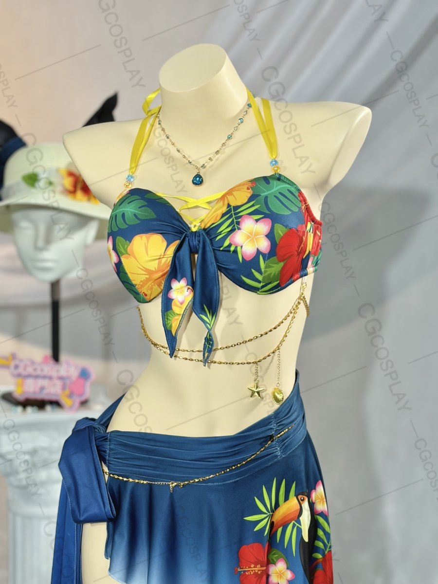 画像2: ウマ娘プリティーダービー　ウマ娘　サトノクラウン　水着　コスプレ衣装（サンプル衣装制作完了） (2)