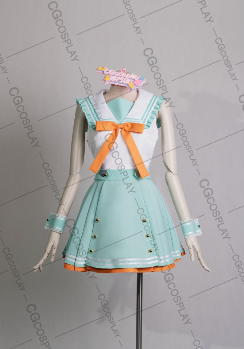 画像1: バーチャルYouTuber　Vtuber　大空スバル　セーラー衣装　コスプレ衣装（サンプル衣装制作完了） (1)