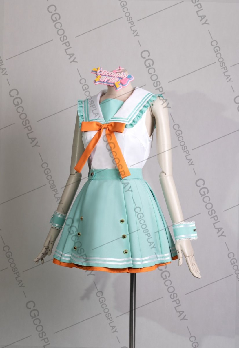画像2: バーチャルYouTuber　Vtuber　大空スバル　セーラー衣装　コスプレ衣装（サンプル衣装制作完了） (2)