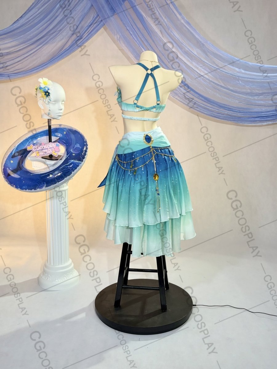 画像2: ウマ娘プリティーダービー　ウマ娘　波間のエメラルド　サイレンススズカ　コスプレ衣装（サンプル衣装制作完了） (2)