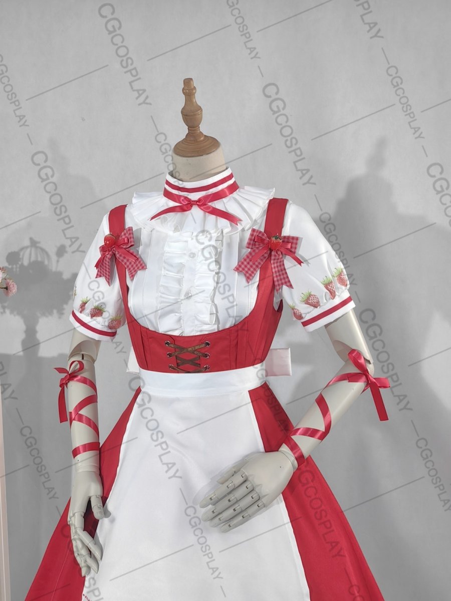 画像3: 『BanG Dream!』× SWEETS PARADISE コラボ衣装 豊川祥子 コスプレ衣装(サンプル衣装制作完了) (3)