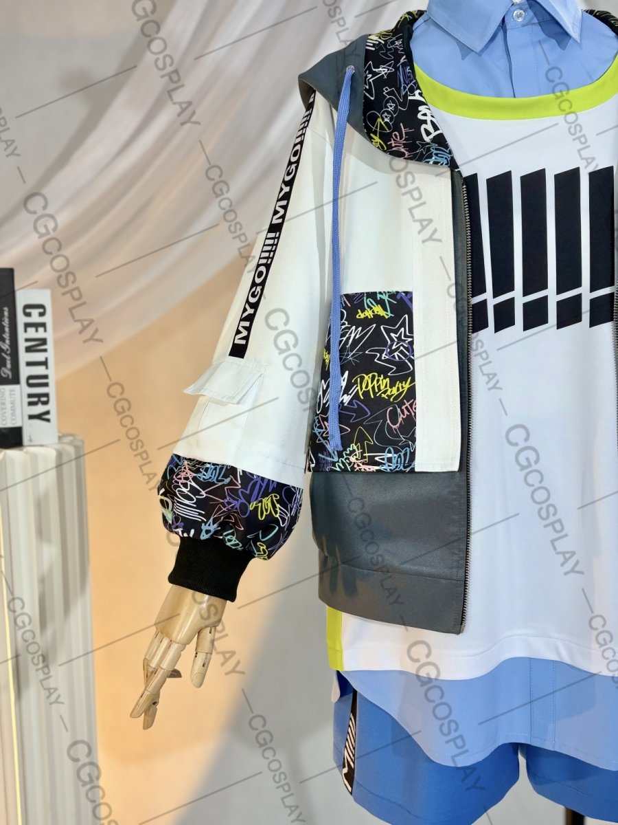 画像3: BanG Dream!（バンドリ！）　 Poppin'Party×MyGO!!!!!　合同ライブ衣装　高松燈　コスプレ衣装（サンプル衣装制作完了） (3)