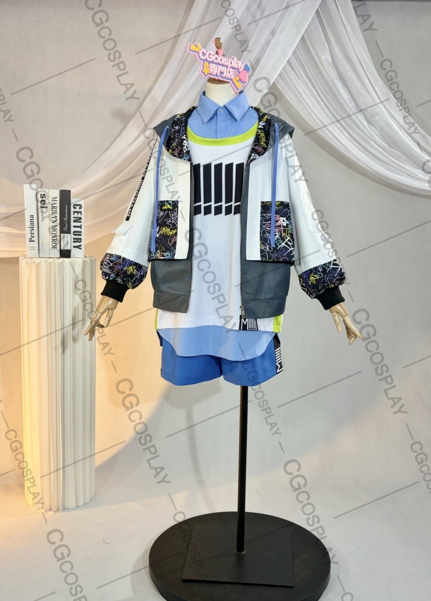 画像1: BanG Dream!（バンドリ！）　 Poppin'Party×MyGO!!!!!　合同ライブ衣装　高松燈　コスプレ衣装（サンプル衣装制作完了） (1)