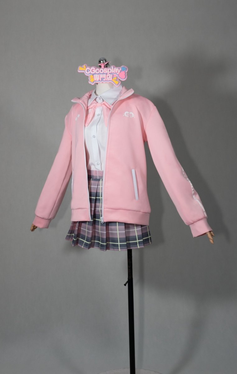 画像2: バーチャルYouTuber　Vtuber　ホロライブ　角巻わため　ジャージ制服　コスプレ衣装（サンプル衣装制作完了） (2)