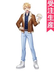 画像1: 受注生産　文豪ストレイドッグス　田山花袋　食べ物と冬服　コスプレ衣装 (1)