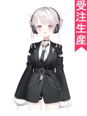 画像1: 受注生産　バーチャルYouTuber　VTuber　椎名唯華　スーツ　コスプレ衣装 (1)
