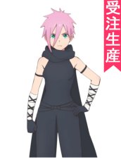 画像1: 受注生産　姫様“拷問”の時間です　サクラ・ハートロック　コスプレ衣装 (1)