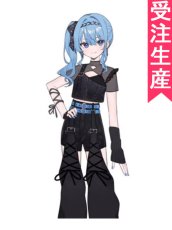 画像1: 受注生産　バーチャルYouTuber　VTuber　星街すいせい　Chatter Chatter　コスプレ衣装 (1)