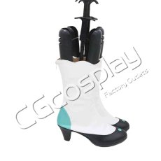 画像4: 初音ミク　MIKU WITH YOU 2021　コスプレ靴/ブーツ　コスプレ衣装 (4)