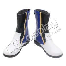 画像1: VOCALOID　KAITO　公式衣装(標準)　コスプレ靴/ブーツ　コスプレ衣装 (1)