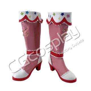 アイカツ! 大空あかり ピンクパレード コスプレ靴/ブーツ