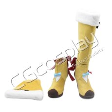 画像1: Re:ゼロから始める異世界生活　レム　白猫コラボ　コスプレ靴/ブーツ　コスプレ衣装 (1)