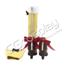 画像3: Re:ゼロから始める異世界生活　レム　白猫コラボ　コスプレ靴/ブーツ　コスプレ衣装 (3)