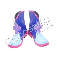 画像1: 遊戯王 デュエルリンクス　ブルーエンジェル　コスプレ靴/ブーツ　コスプレ衣装 (1)