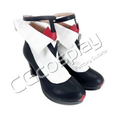 画像2: #コンパス 戦闘摂理解析システム　狐ヶ咲甘色　メイド　コスプレ靴/ブーツ　コスプレ衣装 (2)