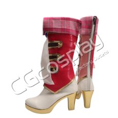 画像2: アイカツオンパレード！　虹野ゆめ　コスプレ靴/ブーツ　コスプレ衣装 (2)