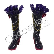 画像1: アイカツスターズ!　桜庭ローラ　ロックマイハートコーデ　コスプレ靴/ブーツ　コスプレ衣装 (1)