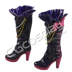 画像2: アイカツスターズ!　桜庭ローラ　ロックマイハートコーデ　コスプレ靴/ブーツ　コスプレ衣装 (2)