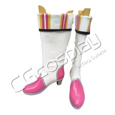 画像1: プリパラ　真中らぁら　ハッピーエンブレムチェリー　コスプレ靴/ブーツ　コスプレ衣装 (1)