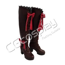 画像2: プリパラ　真中らぁら　10周年　赤ずきん　コスプレ靴/ブーツ　コスプレ衣装 (2)