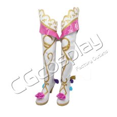 画像1: プリパラ　真中らぁら　ドリームパレードプリンセスドレス　コスプレ靴/ブーツ　コスプレ衣装 (1)