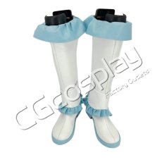 画像1: ふたりはプリキュア　雪城ほのか(キュアホワイト)　コスプレ靴/ブーツ　コスプレ衣装 (1)