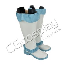 画像2: ふたりはプリキュア　雪城ほのか(キュアホワイト)　コスプレ靴/ブーツ　コスプレ衣装 (2)