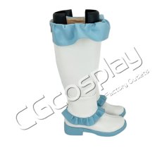 画像3: ふたりはプリキュア　雪城ほのか(キュアホワイト)　コスプレ靴/ブーツ　コスプレ衣装 (3)