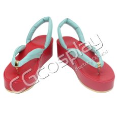 画像1: ウマ娘プリティーダービー　イナリワン(秋衣装)　コスプレ靴/ブーツ　コスプレ衣装 (1)