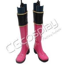 画像1: 魔法戦隊マジレンジャー　マジピンク　コスプレ靴/ブーツ　コスプレ衣装 (1)