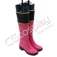 画像2: 魔法戦隊マジレンジャー　マジピンク　コスプレ靴/ブーツ　コスプレ衣装 (2)