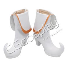 画像1: おジャ魔女どれみ　藤原はづき　コスプレ靴/ブーツ　コスプレ衣装 (1)